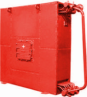 Экономайзер ЭПС-7,5 Экономайзер водяной стальной ЭПС-7,5 предназначен для подогрева питательной воды теплом уходящих газов паровых котлов производительностью от 1 до 2,5 т/ч и используется в котельных, работающих на природном газе и твёрдом топливе.